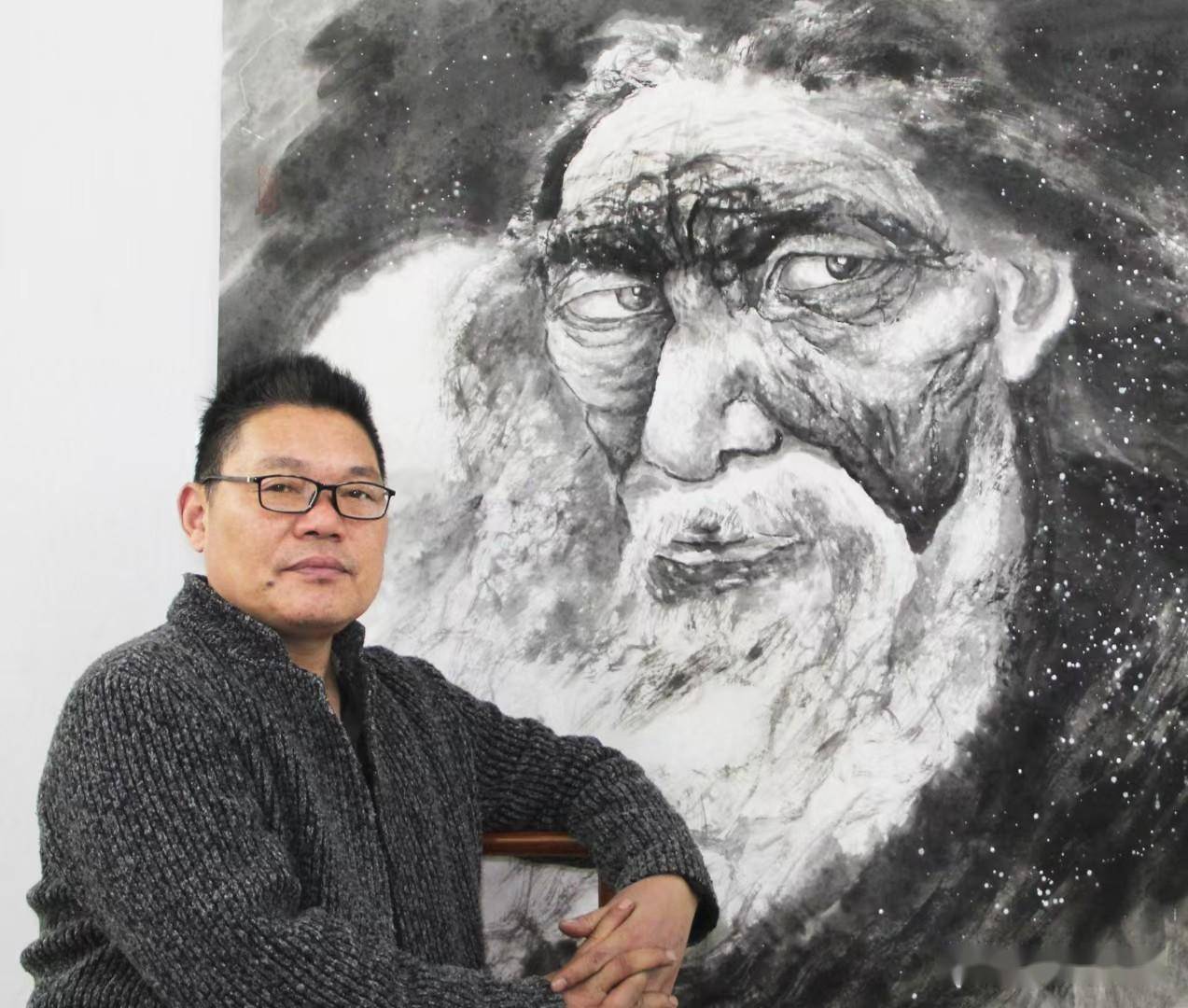 「画家卢建民」"与万物为一"方可得相,而心中有相,笔墨方可显_花鸟画