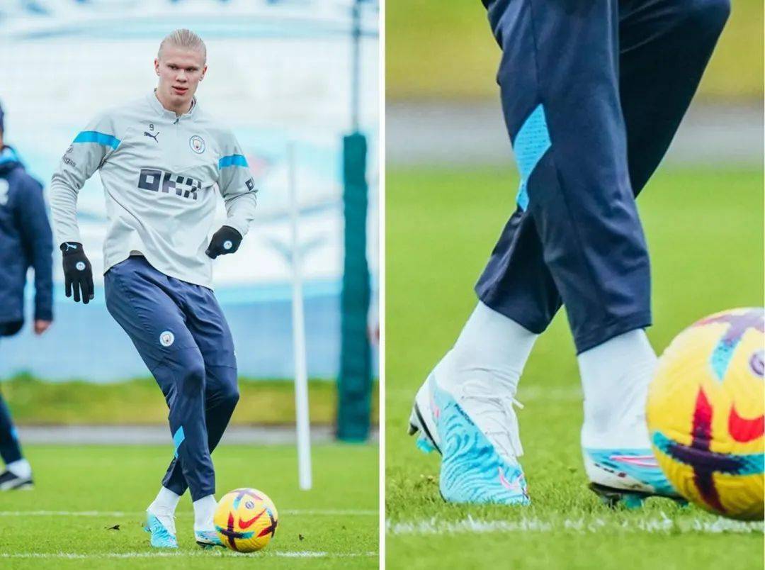 elite"blast pack"足球鞋,不知道是不是德布劳内向他安利的这双球鞋