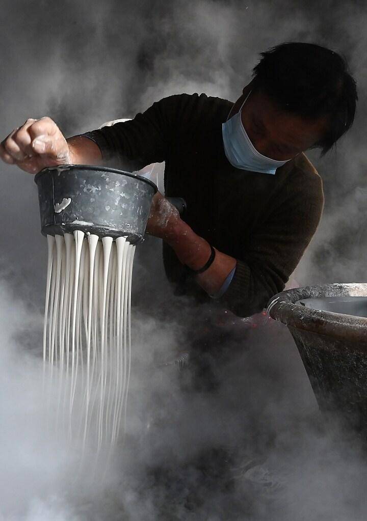 手工粉条里的家乡味道_传统_甘薯_马玉