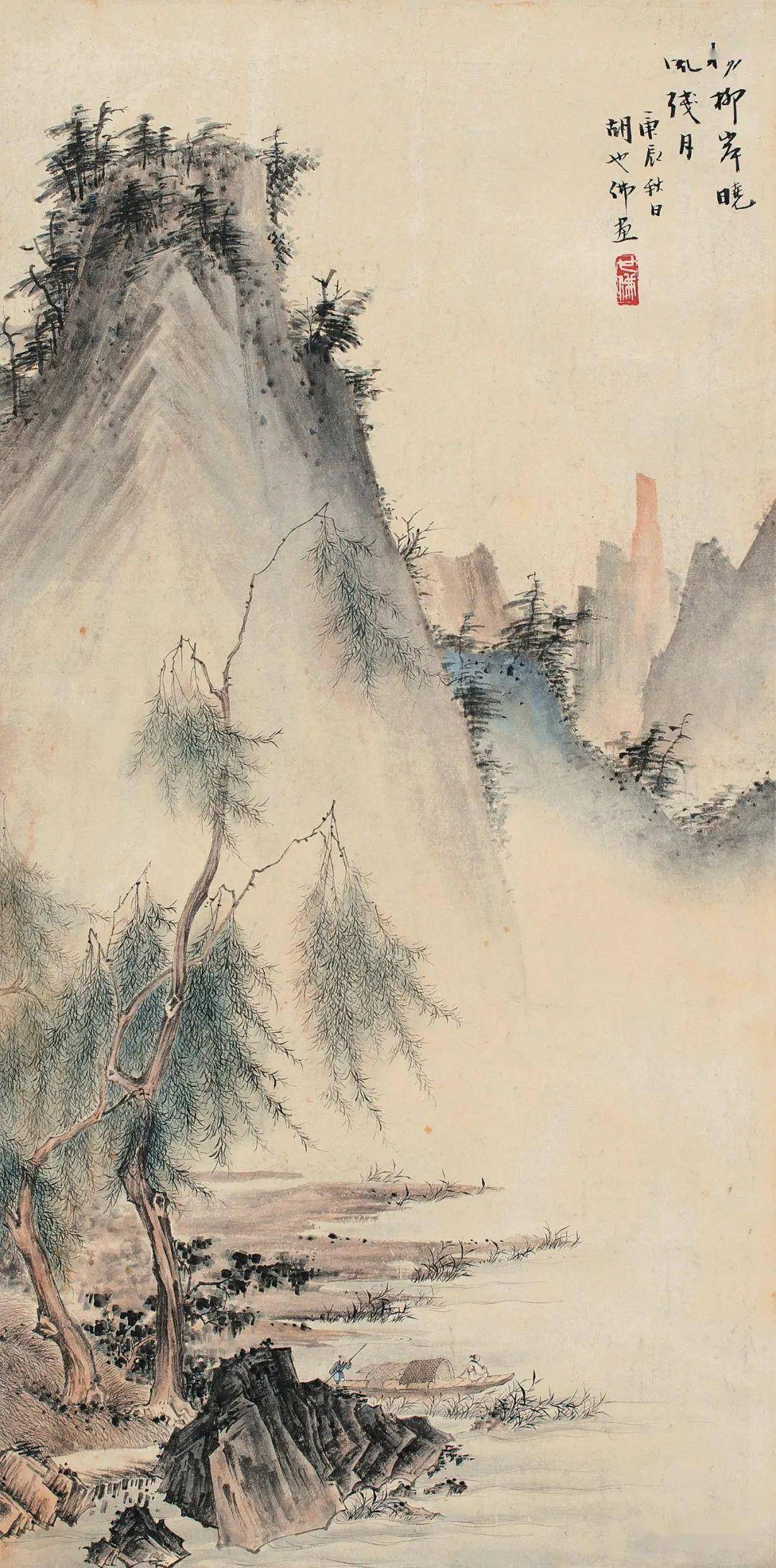胡也佛的画(高清50图)_仕女_原稿_书画