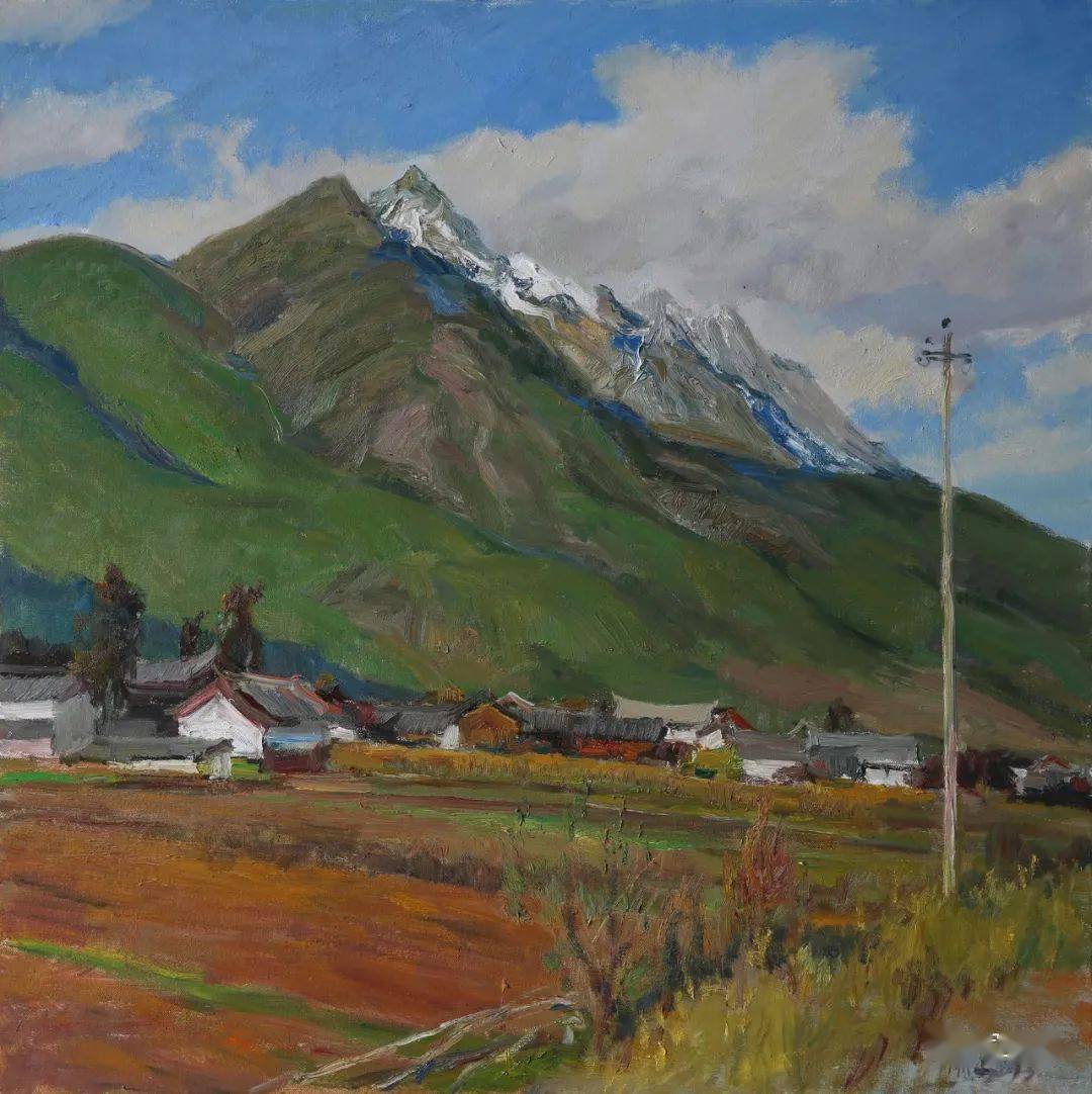 【写生啦】曲湘建:对景写生——要忠于自己的眼睛,对心灵忠诚_cm_油画