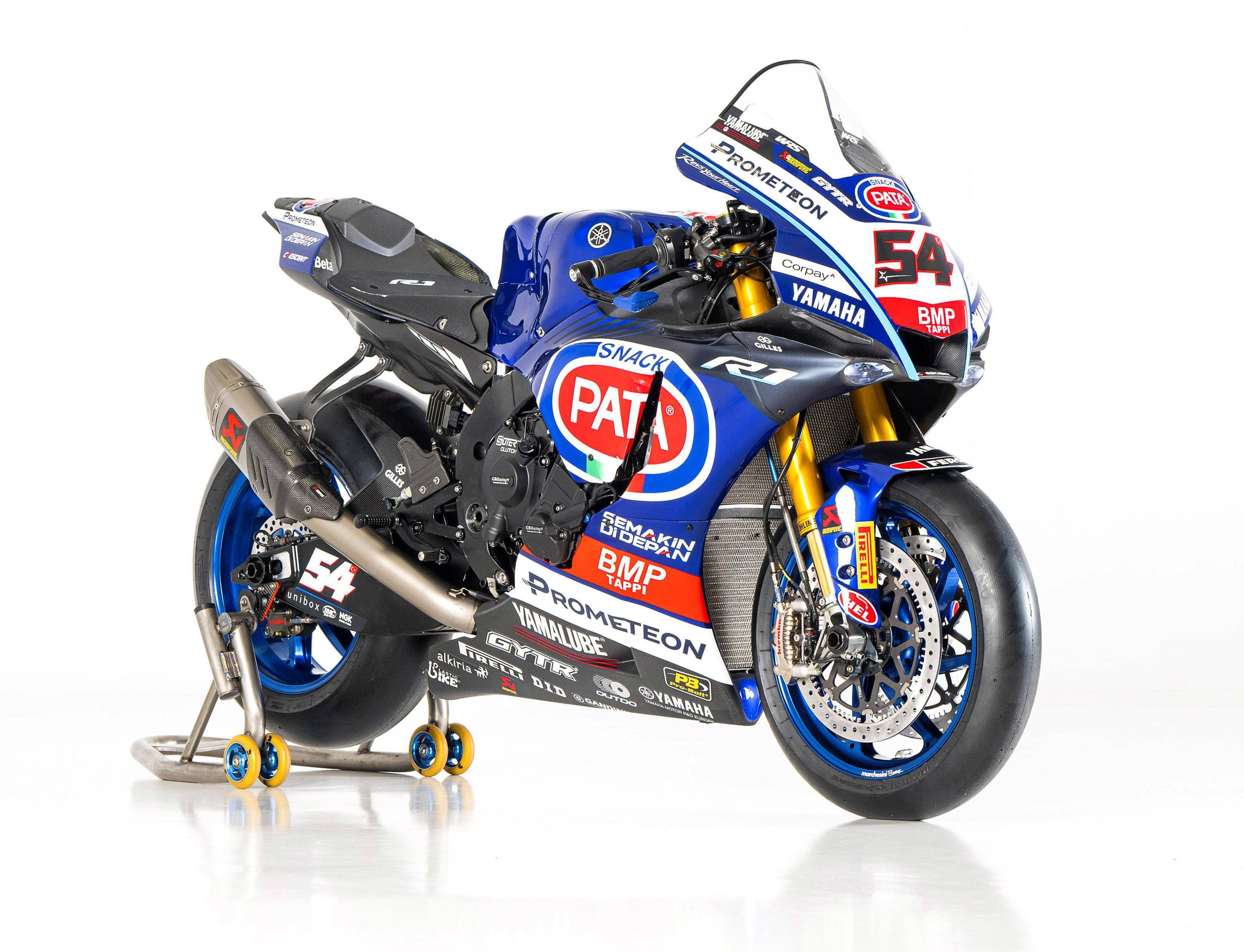 yamaha 2023 worldsbk 工厂赛车 yzf