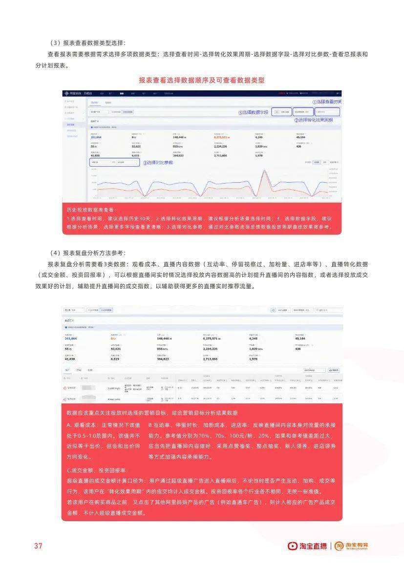 淘宝曲播：淘宝曲播利用手册（2023版）