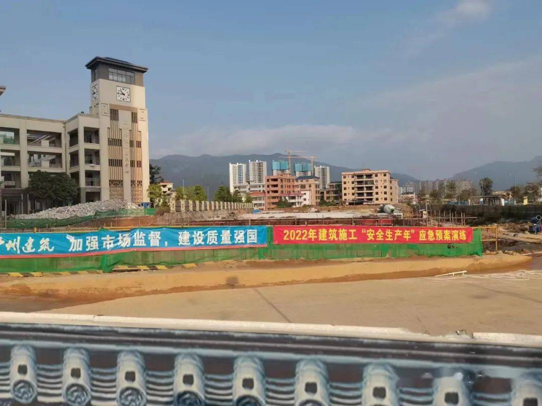 总投资6986万元,桂岭学校改扩建(中学)最新进展_项目_建设_蕉岭