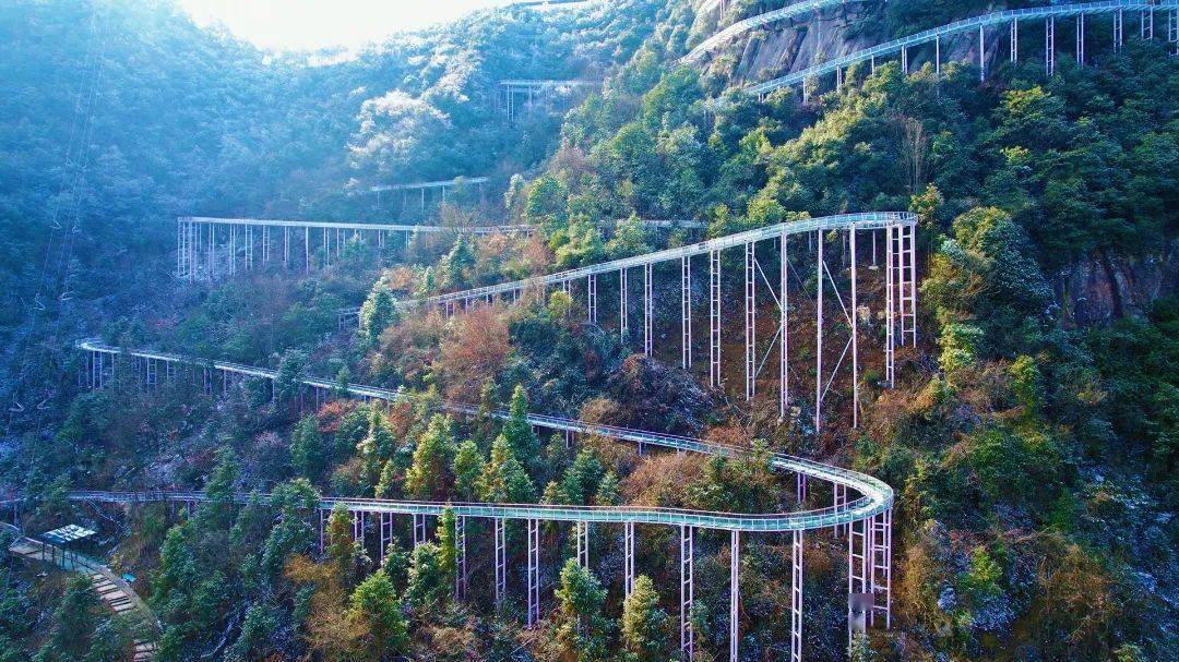 【网红地】 最新网红地—建德马岭天观 漫步佛手桥 打卡天空之境_浦江