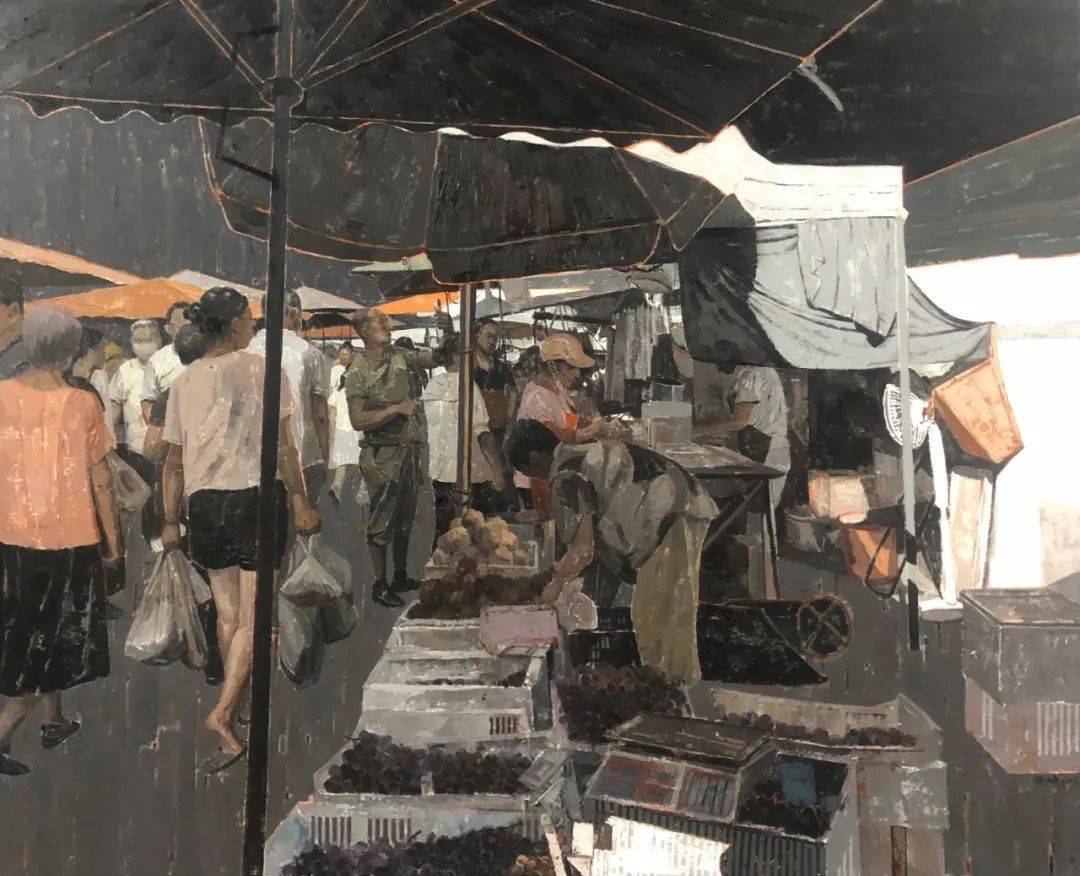 红军用品》80cmx120cm入选诗意江南