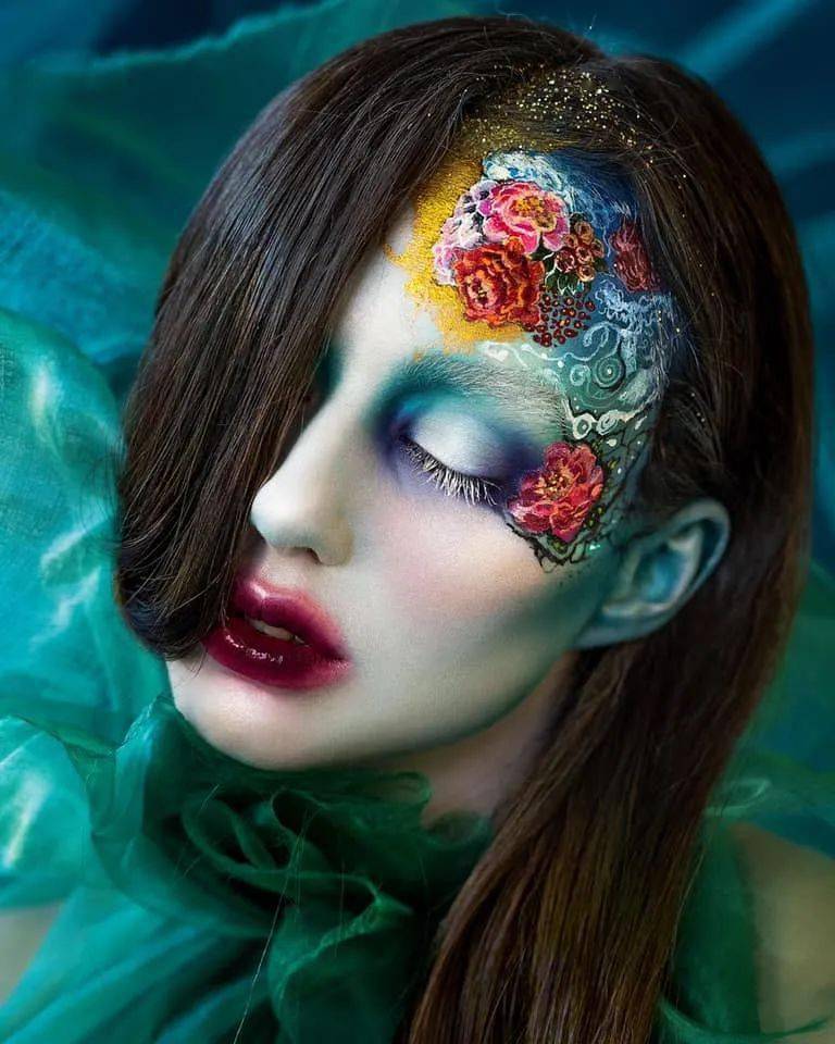 令人惊叹的超现实主义人脸画作_摄影_佳作_绘画