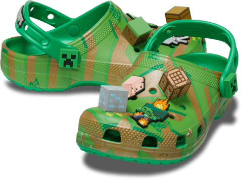 Crocs 联袂Minecraft我的世界，推出全新限制系列鞋款