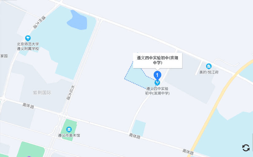 遵义师范学院校内地图图片