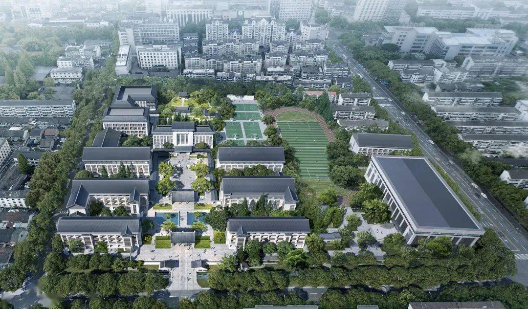 绍兴这所重点中学要改扩建了!_稽山中学_邵力子_建设