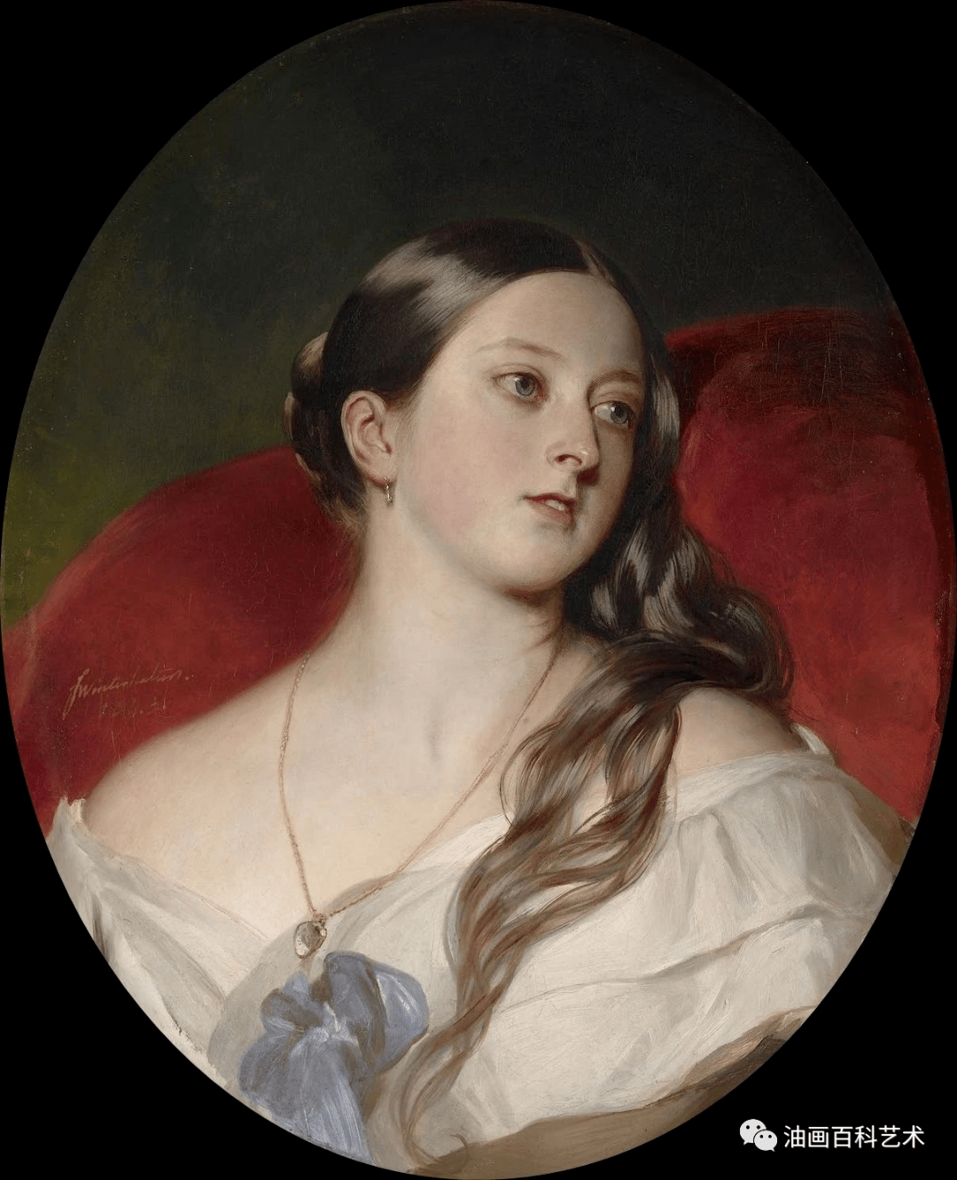 这些油画中的欧洲贵族女子姿态优雅!