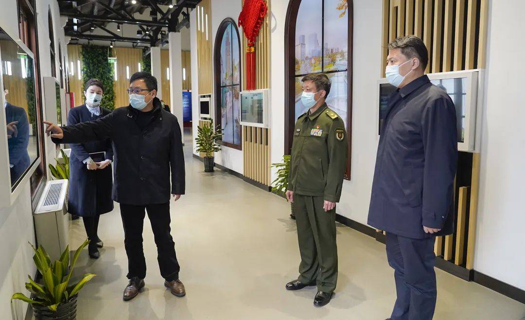 上海警备区少将政治委员胡世军赴普陀区检查调研_建设_人武部党委