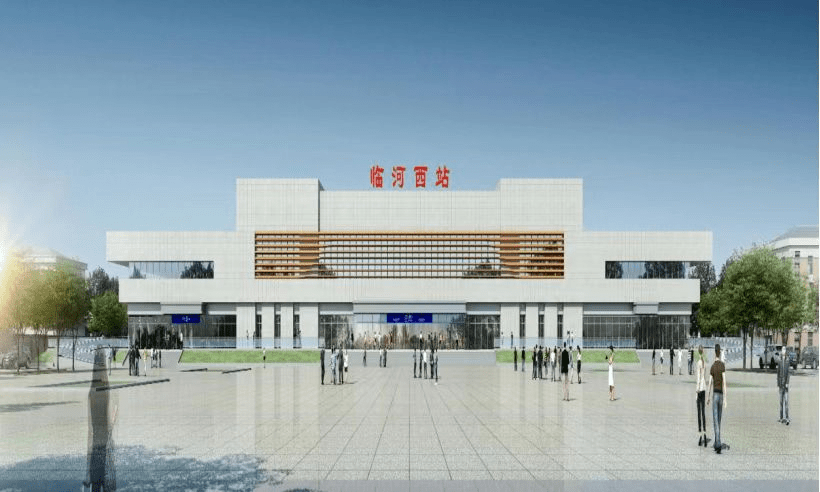 包银高铁巴彦淖尔段临河西站项目建设全面复工!_站房_李元杰_班组