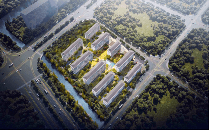 【公示】大家丁桥地块方案公示,规划10幢6-8F住宅!_配套_数据_杭州市