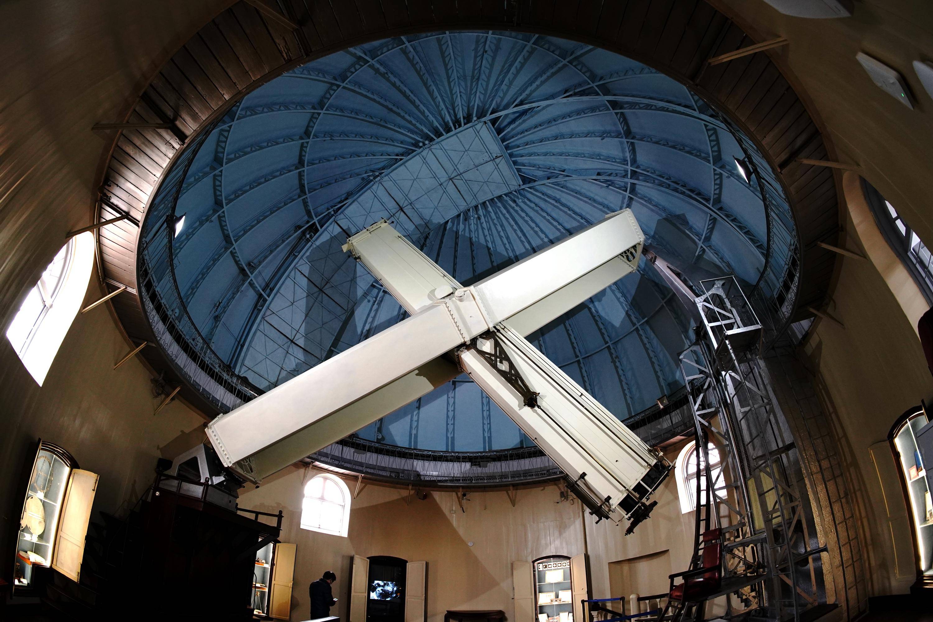 (科技)上海佘山天文台即将完成修缮向公众开放_新华社_张建松_望远镜