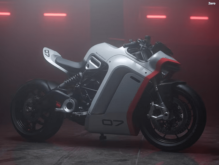 极具未来感的ZERO SR-X概念电动摩托发布 搭载Zero的ZF75-10电动机