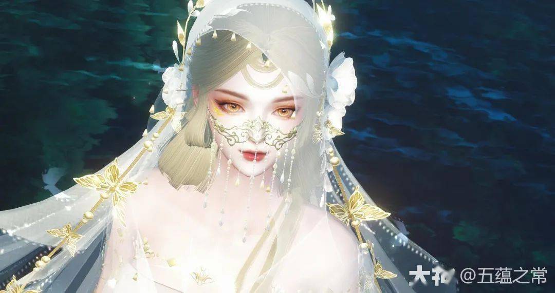 身披优雅华服,为浪漫爱情作证!手捧鲜花,情定此生~_少侠_曜灵_少女