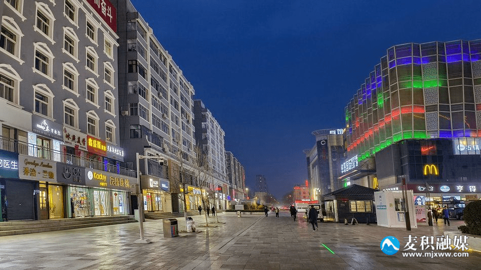 天水麦积区夜景图片图片