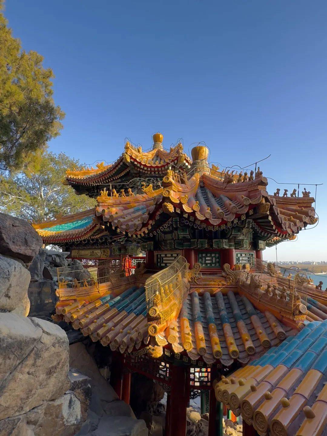 颐和园"画中游"景区,重新开放!_修缮_建筑群_层次