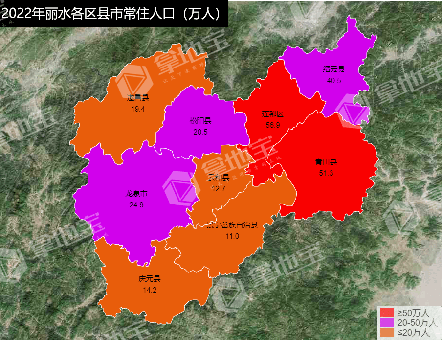 2個區縣總人口超50萬!蓮都增速最高!2022年麗水常住人口數據出爐!