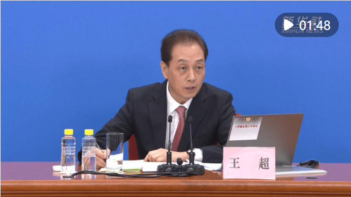 两会速递｜王超：制定实施香港国安法是“一国两制”实践发展的重要里程碑_人民大会堂_新闻_新华社