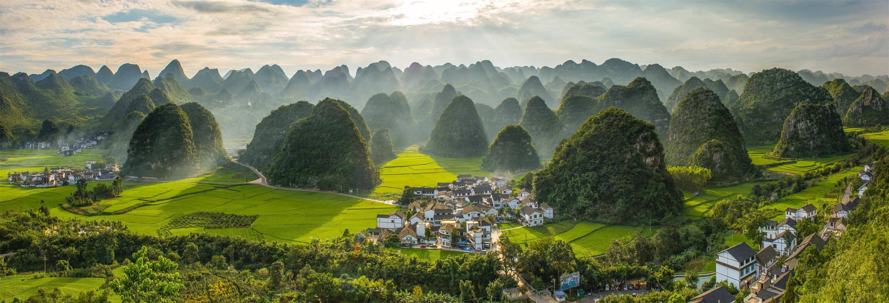 【康养胜地 人文兴义】神奇万峰林_空气_身体_深呼吸