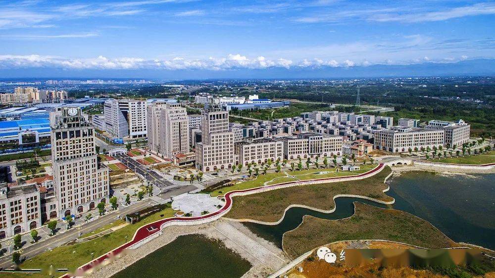 位于园区的"涪城科创大走廊",整合西南科大等院校8所,中关村信息谷等