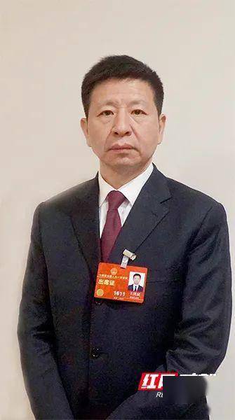全国人大代表,张家界市委副书记,市长王洪斌.