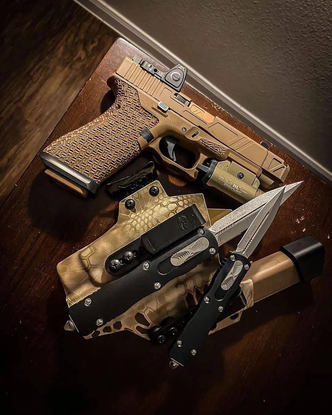 【格洛克g19x美图】修长的腰身 炸裂的颜值