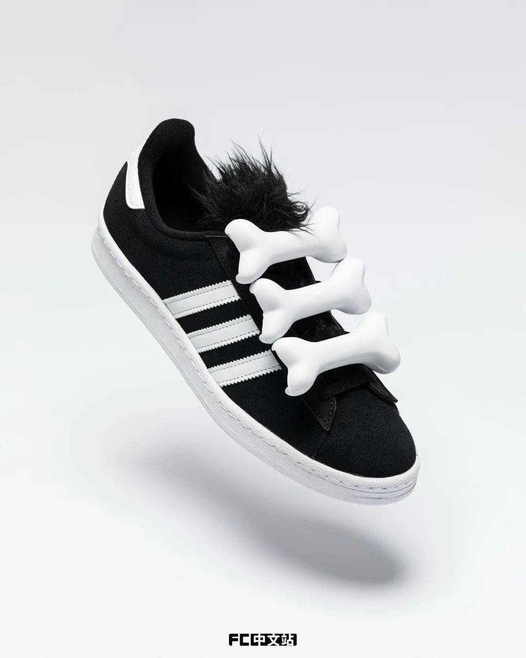 三叶草「骨头鞋」这设计太狂了!