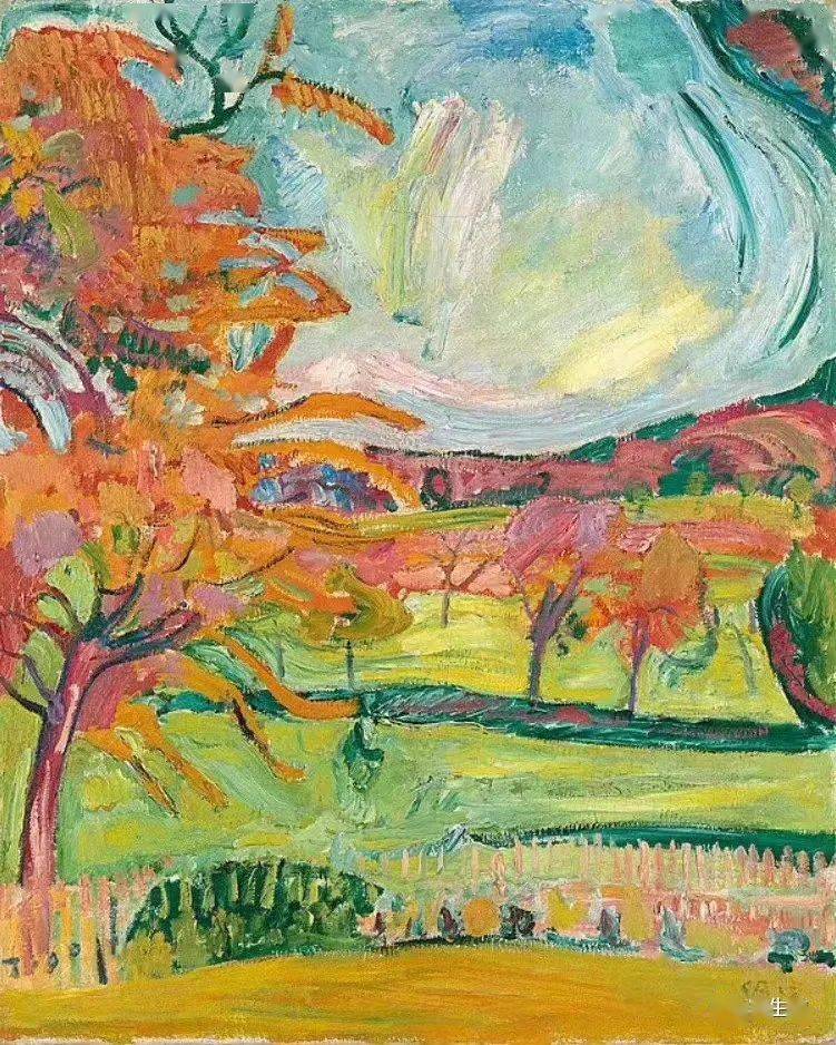 现代主义的先锋他被称为"色彩大师"1868-1961瑞士画家库诺·阿米埃特