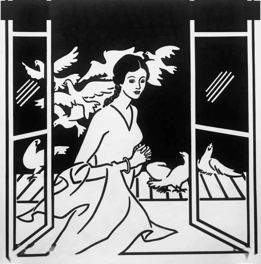 金城《重遇"明姑娘"》2020年第10期 水墨赵希岗 《生之妙》2020年第15