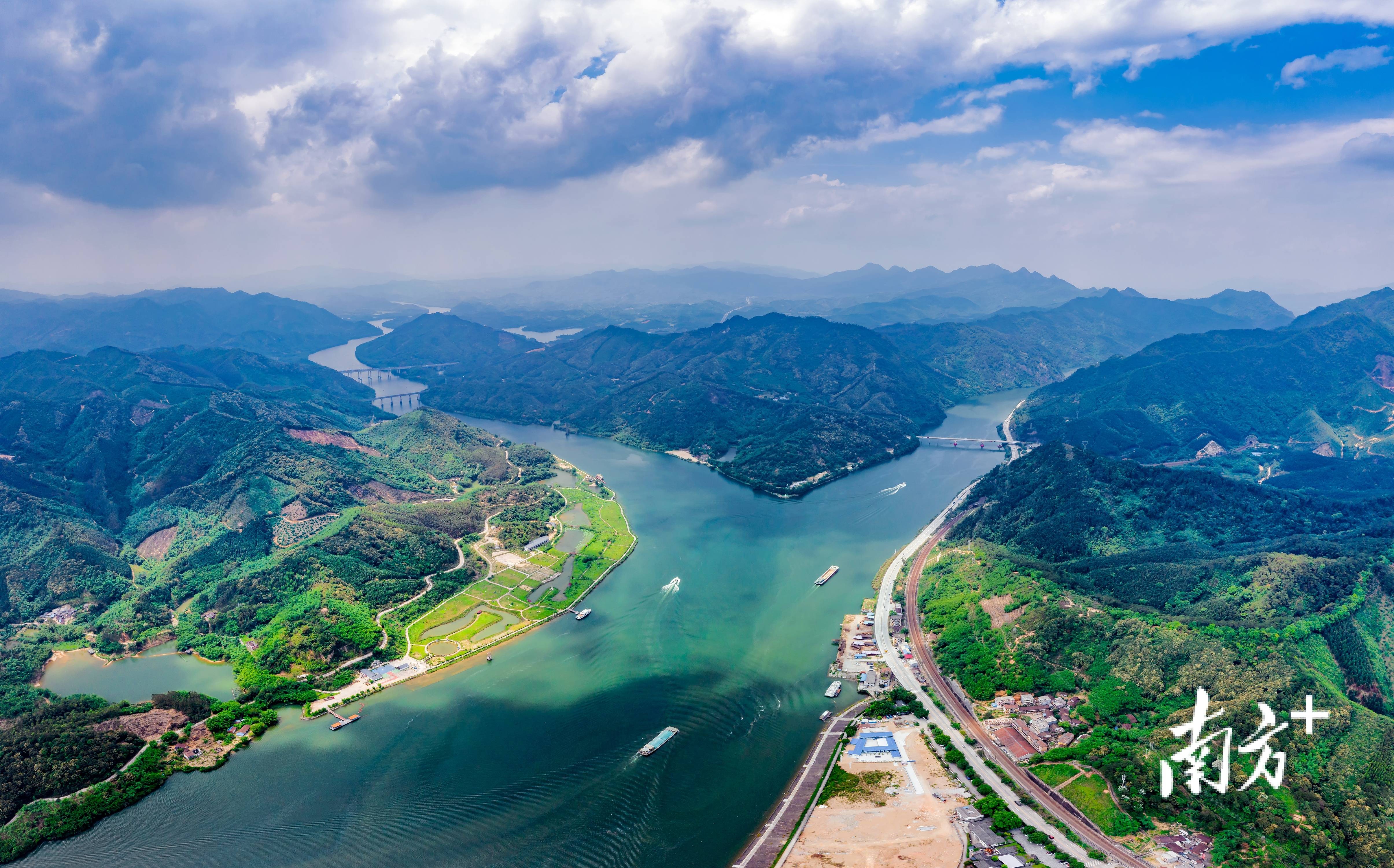 清远北江风景图片图片