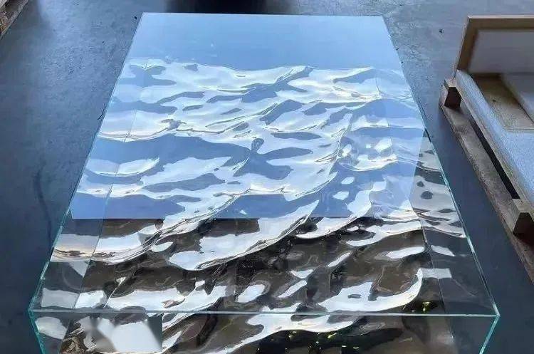 【材料】波纹大理石——波浪与石材,柔与刚的完美结合_抛光_流程_液态