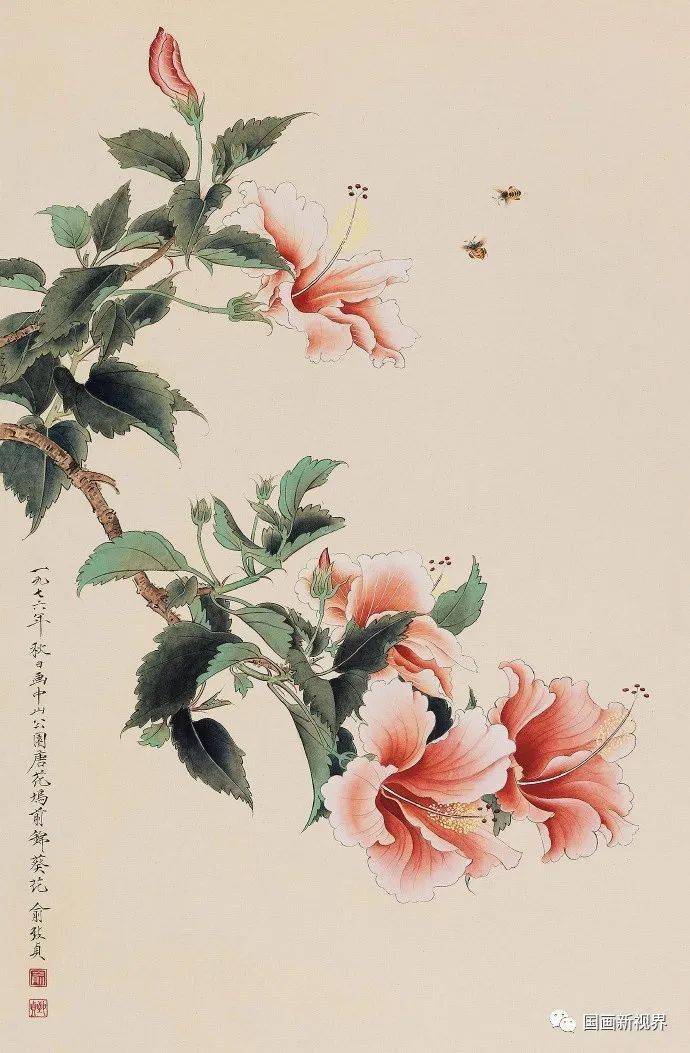 她被誉为当代工笔女状元,作品干净唯美到窒息~_俞致贞_生活_书画