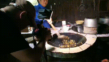 吃了湖北嗦丢，才知什么是一菜传三代，人走菜还在_石头_恩施_鹅卵石