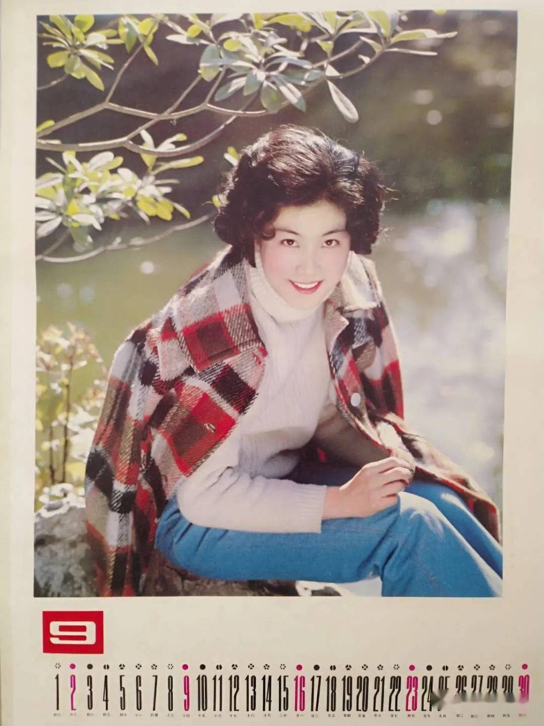 八十年代影星挂历欣赏_王卫平_翟乃社_徐玉顺