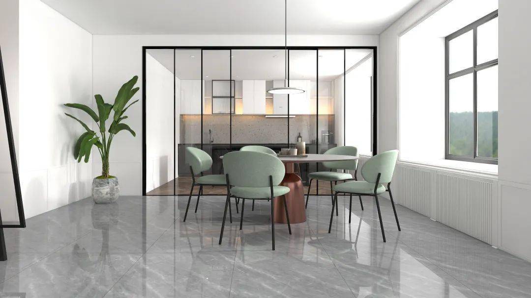 陶瓷知名品牌亚太陶瓷 | 好的家居空间,拥有毫不费力的松弛感_餐厅_mm