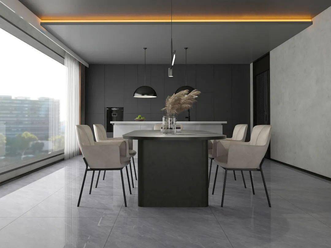 陶瓷知名品牌亚太陶瓷 | 好的家居空间,拥有毫不费力的松弛感_餐厅_mm