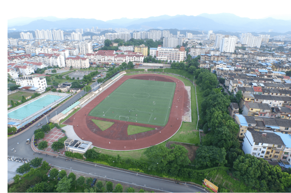 沙县区体育场改造完成,今日举办首场运动会!