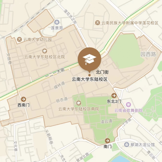 地址:云南省昆明市五华区翠湖北路2号(一)云南大学东陆校区建议考生