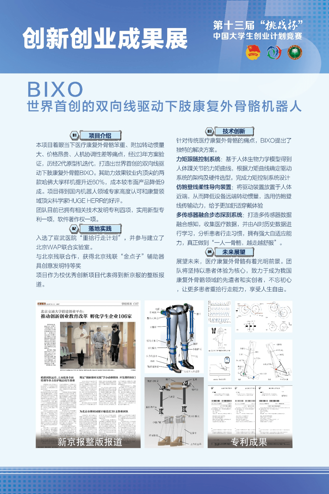 挑战杯展板设计图片