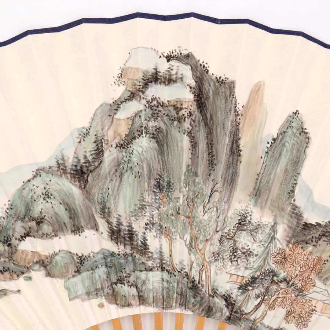 谈奎书画精品折扇专场_作品_国画_山水