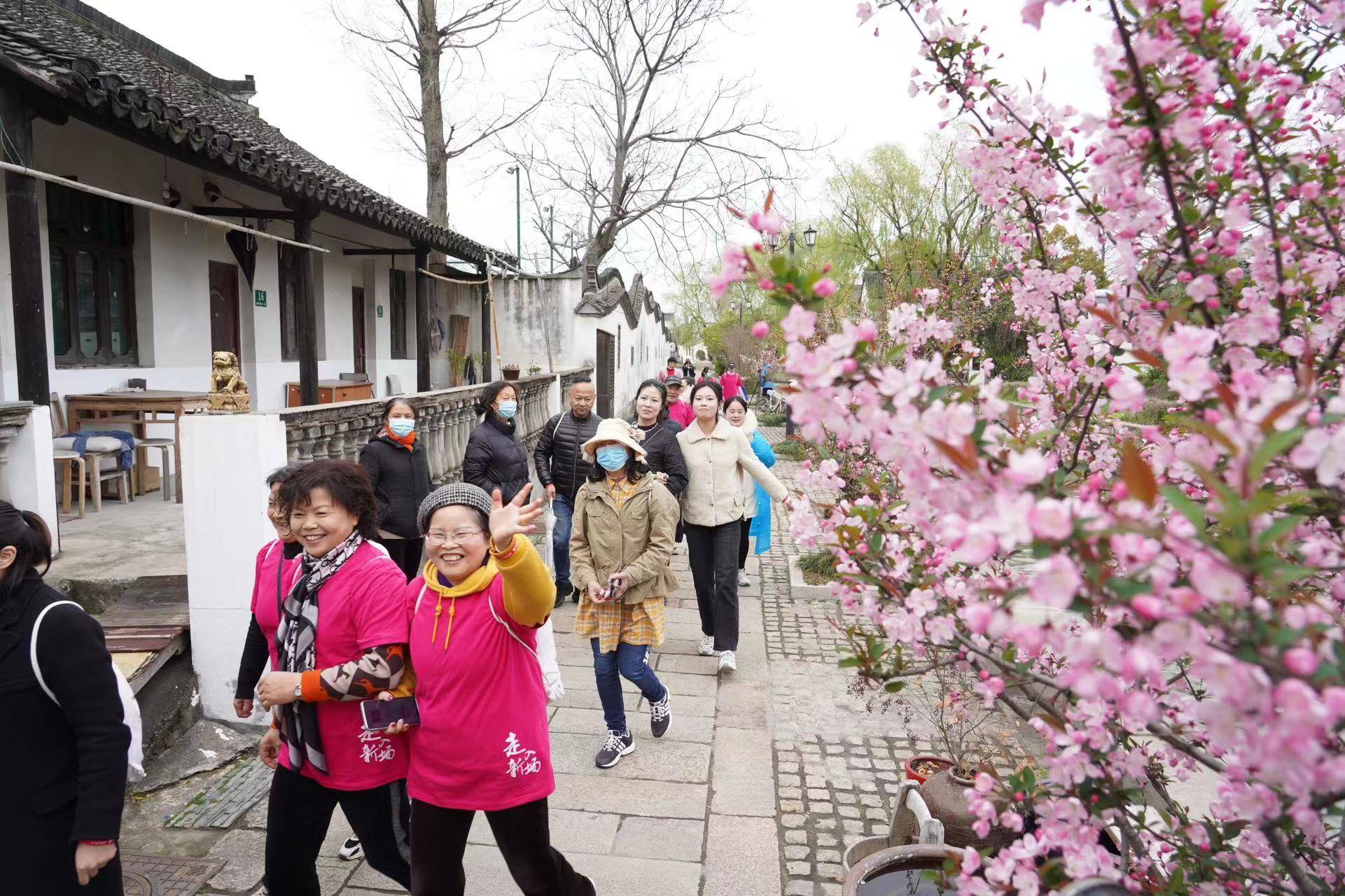 "桃源心敞 201314"上海桃花节新场分会场启动仪式暨"探寻古镇 漫步