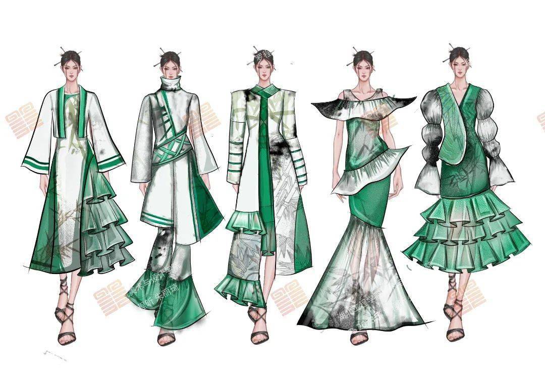 湖南女子学院服装设计图片