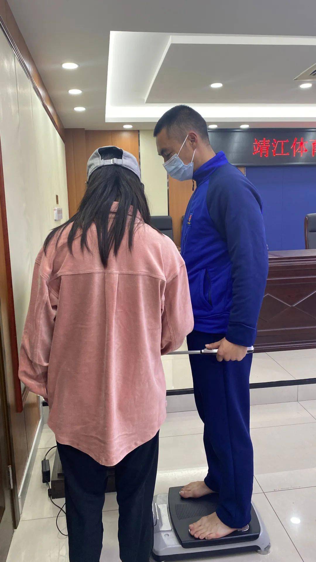 靖江体育中心科学健身公益大讲堂——走进市消防大队