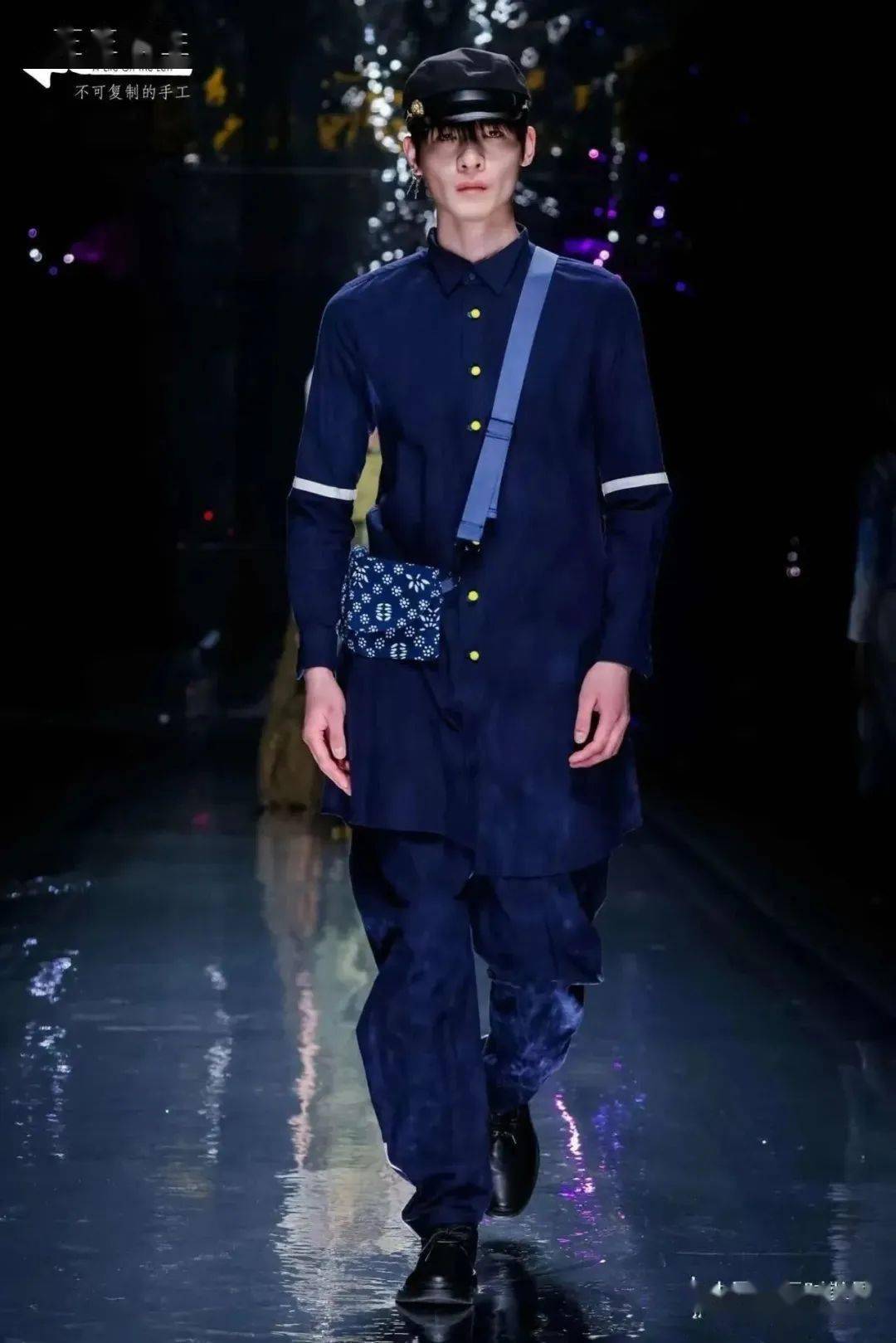 东阳非遗"蓝印花布"再登国际时尚秀场!_林栖_中国_传统