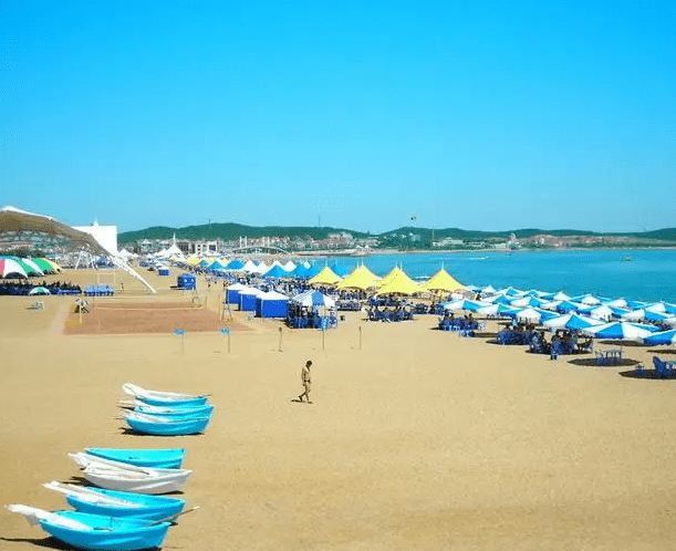 大连全景520元】东海公园 金石滩三馆 喂海鸥 旅顺樱花 莲花台_金沙滩