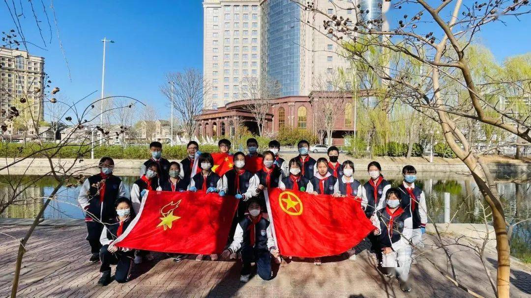 【文明健康 绿色环保】环湖中学组织学生志愿者开展捡脏护绿活动_劳动