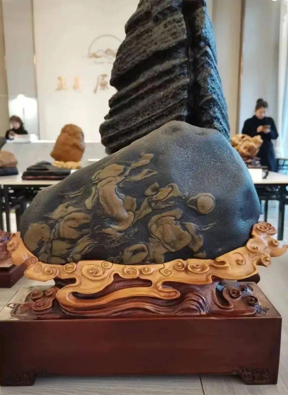 黄山观赏石展览:从大自然中寻觅艺术美_文化_交流_安徽